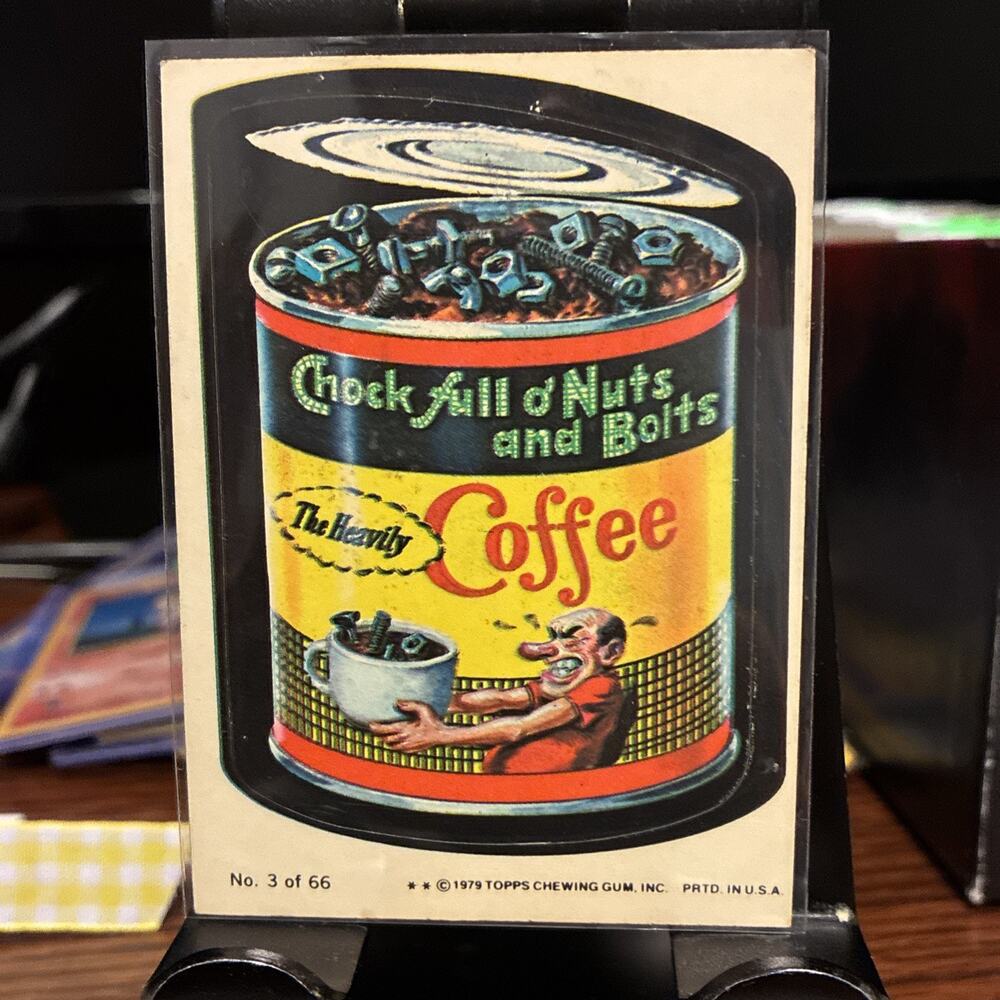 Vintage 1979 Topps Wacky Package Card Sticker PK0011